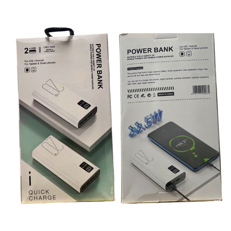 10000 mAh پاور بینک | فاسٹ چارجنگ