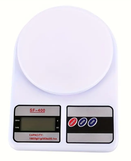 Digital Kitchen Weighing Scale | 10kg Capacity | High Precision LCD Display with Tare Function