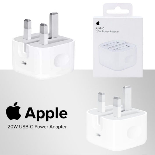 Apple 20W USB C Power Adapter | Fast Charger | AAA Quality | Compatible with iPhone & iPad